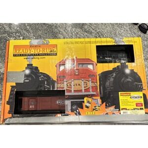 RailKing Ready-to‎ Run Set - New York Central 0-4-0 Dockside Train Set 30-4081-0